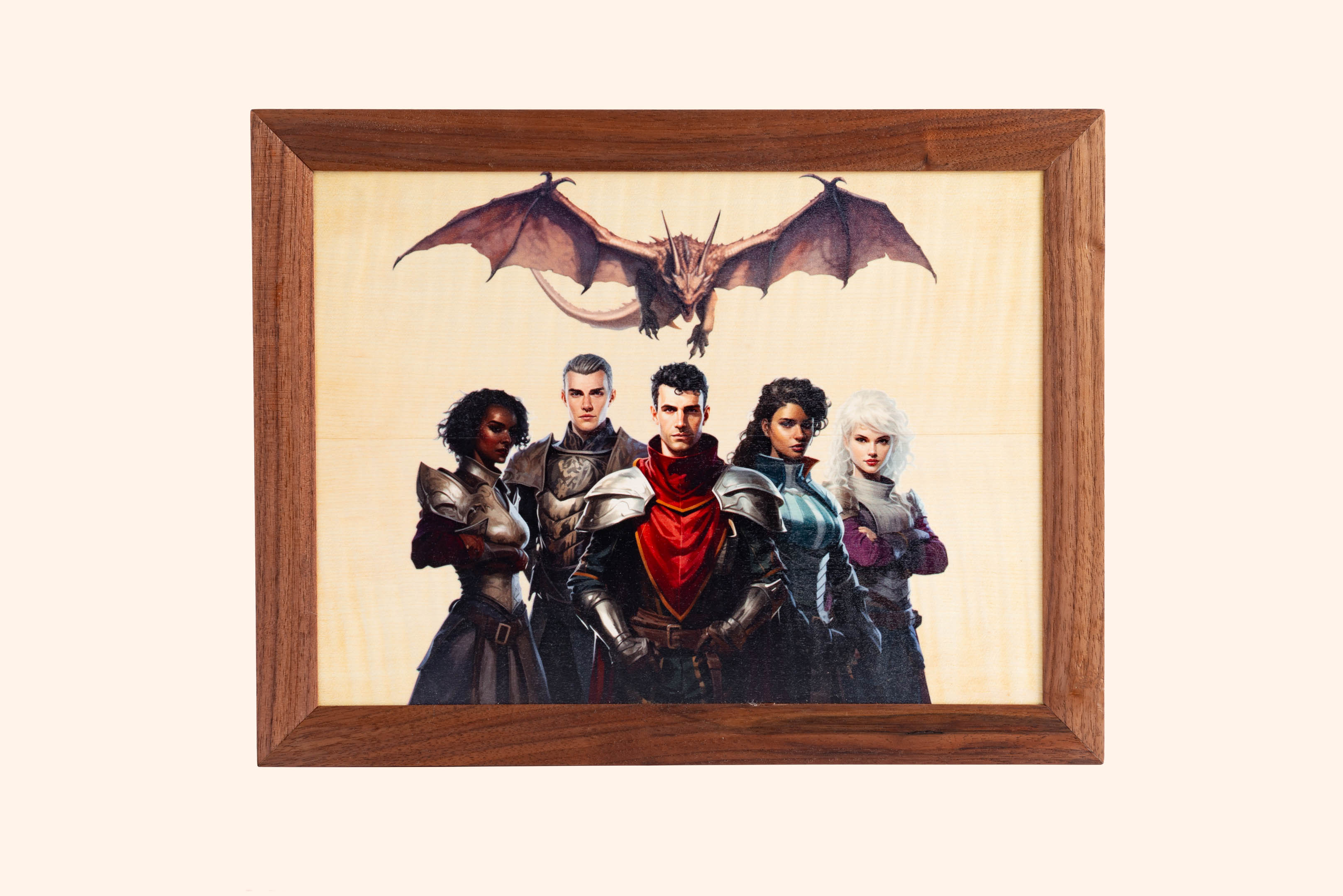 DM Screen with color prints